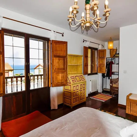 Comoda Casa Con Vistas Al Mar Y Gran Jardin. 4* Ajo